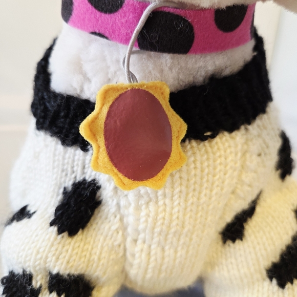 Vtg Applause ODDBALL 102 Dalmatians Plush Dog Stuffed Animal Toy W/ Sweater HTF - Picture 11 of 15